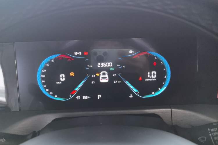 Used CHANGAN CS35PLUS 2021 Revised Version Blue Whale NE 1.4T DCT Luxury Edition Instrument Cluster