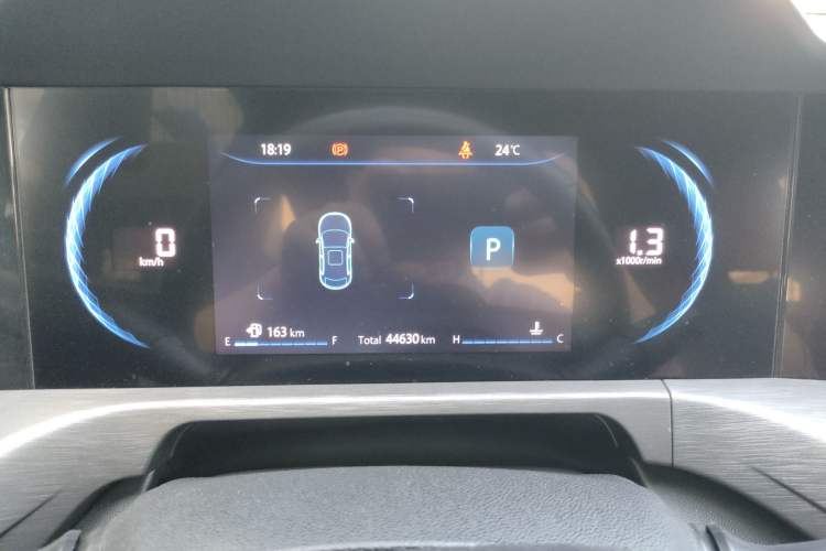 Used CHANGAN CS35PLUS 2021 Blue Whale NE 1.4T DCT Prestige Model Instrument Cluster