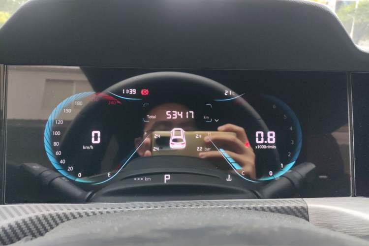 Used CHANGAN CS35PLUS 2021 Blue Whale NE 1.4T DCT Luxury Model Instrument Cluster