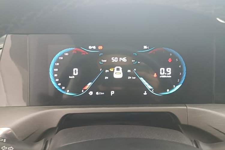 Used CHANGAN CS35PLUS 2021 Blue Whale NE 1.4T DCT Luxury Model Instrument Cluster