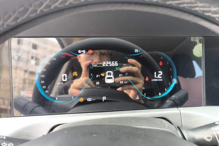 Used CHANGAN CS35PLUS 2021 Revised Version Blue Whale NE 1.4T DCT Luxury Edition Instrument Cluster