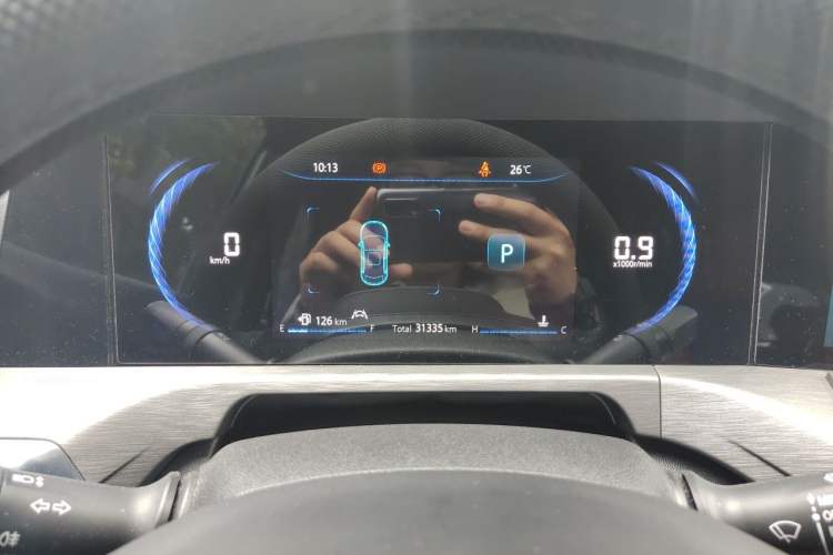 Used CHANGAN CS35PLUS 2021 Blue Whale NE 1.4T DCT Prestige Model Instrument Cluster