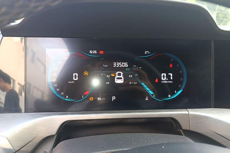 Used CHANGAN CS35PLUS 2021 Revised Version Blue Whale NE 1.4T DCT Luxury Edition Instrument Cluster