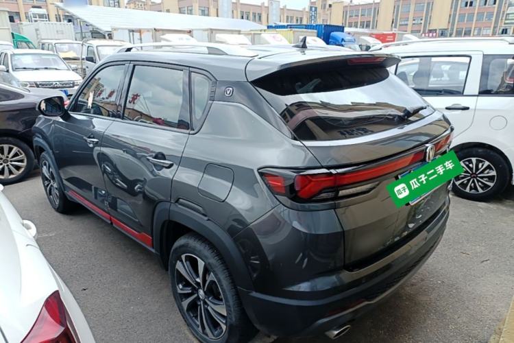 Used CHANGAN CS35PLUS 2021 Revised Version Blue Whale NE 1.4T DCT Luxury Edition Rear Left 45 Deg