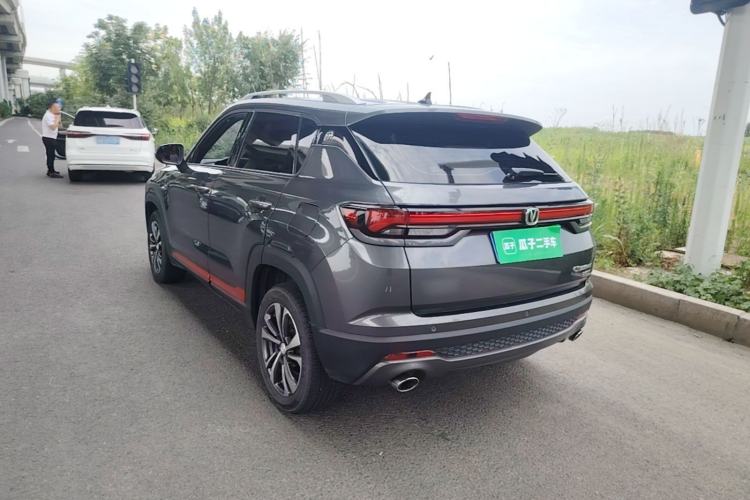 Used CHANGAN CS35PLUS 2021 Revised Version Blue Whale NE 1.4T DCT Luxury Edition Rear Left 45 Deg