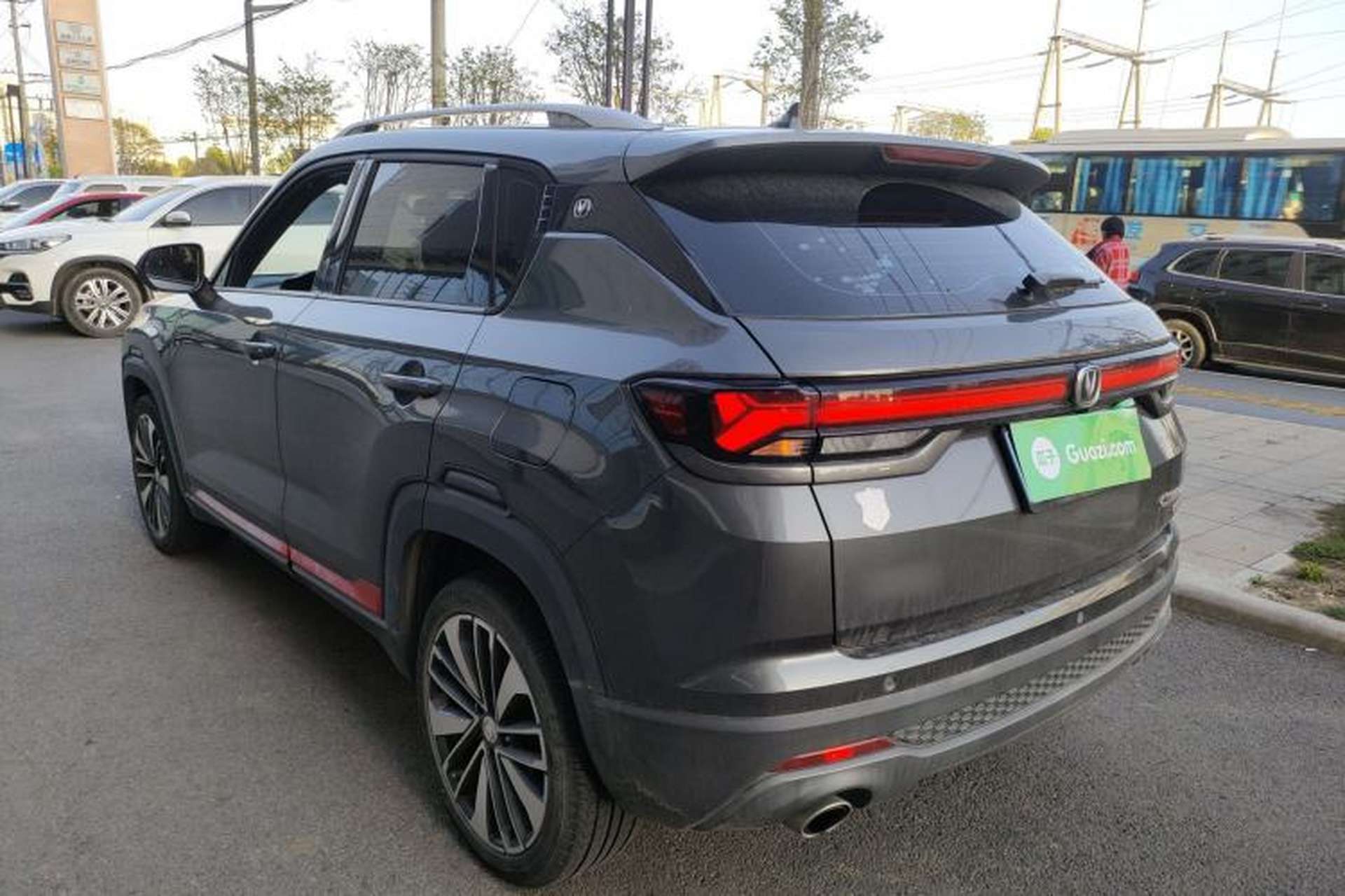 Used CHANGAN CS35PLUS 2021 Blue Whale NE 1.4T DCT Prestige Model Rear Left 45 Deg