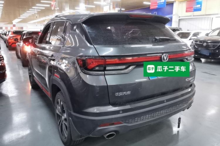 Used CHANGAN CS35PLUS 2021 Blue Whale NE 1.4T DCT Luxury Model Rear Left 45 Deg