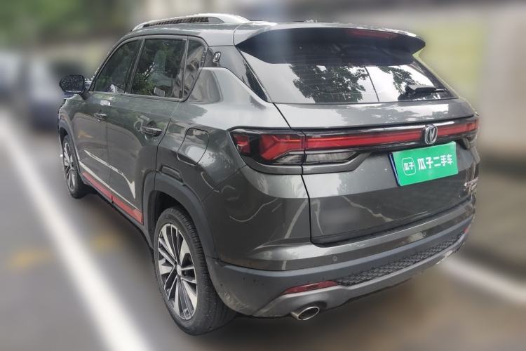Used CHANGAN CS35PLUS 2021 Blue Whale NE 1.4T DCT Prestige Model Rear Left 45 Deg