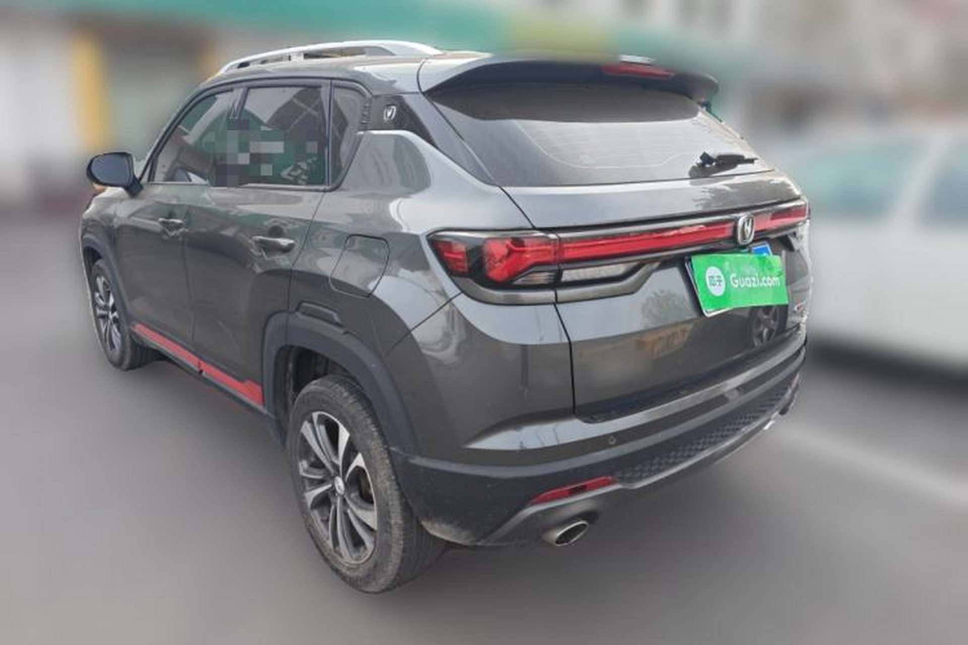 Used CHANGAN CS35PLUS 2021 Blue Whale NE 1.4T DCT Luxury Model Rear Left 45 Deg