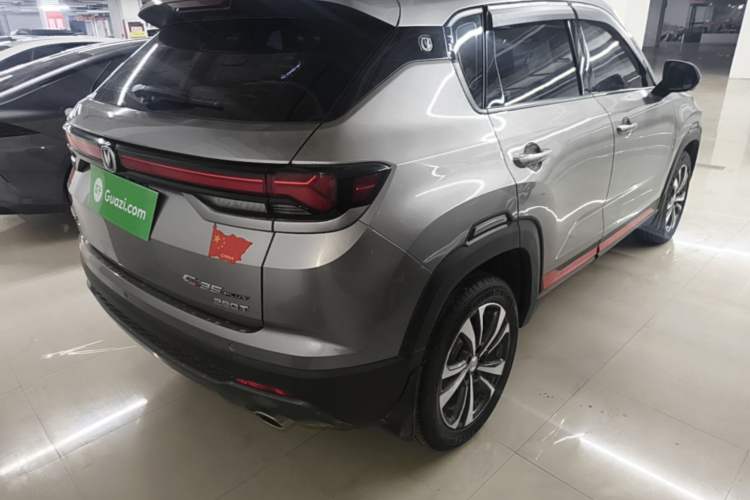 Used CHANGAN CS35PLUS 2021 Revised Version Blue Whale NE 1.4T DCT Luxury Edition Rear Right 45 Deg