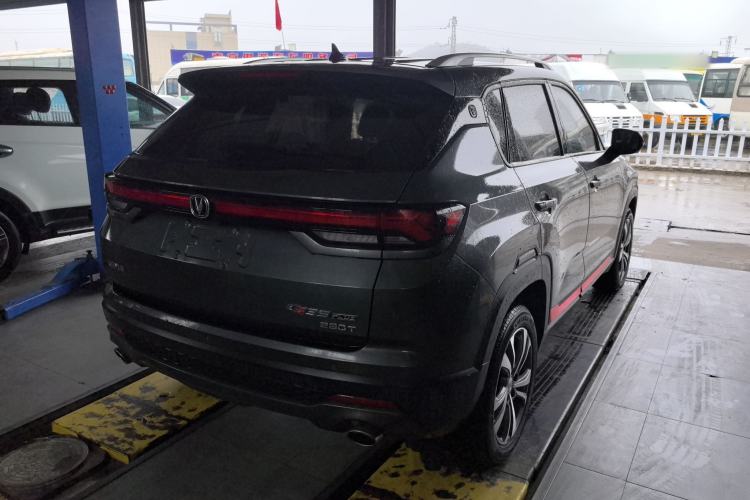 Used CHANGAN CS35PLUS 2021 Revised Version Blue Whale NE 1.4T DCT Luxury Edition Rear Right 45 Deg