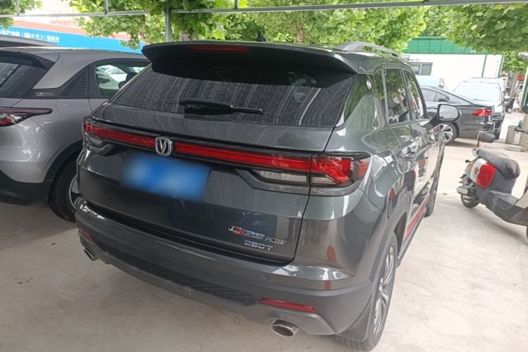 Used CHANGAN CS35PLUS 2021 Revised Version Blue Whale NE 1.4T DCT Luxury Edition Rear Right 45 Deg