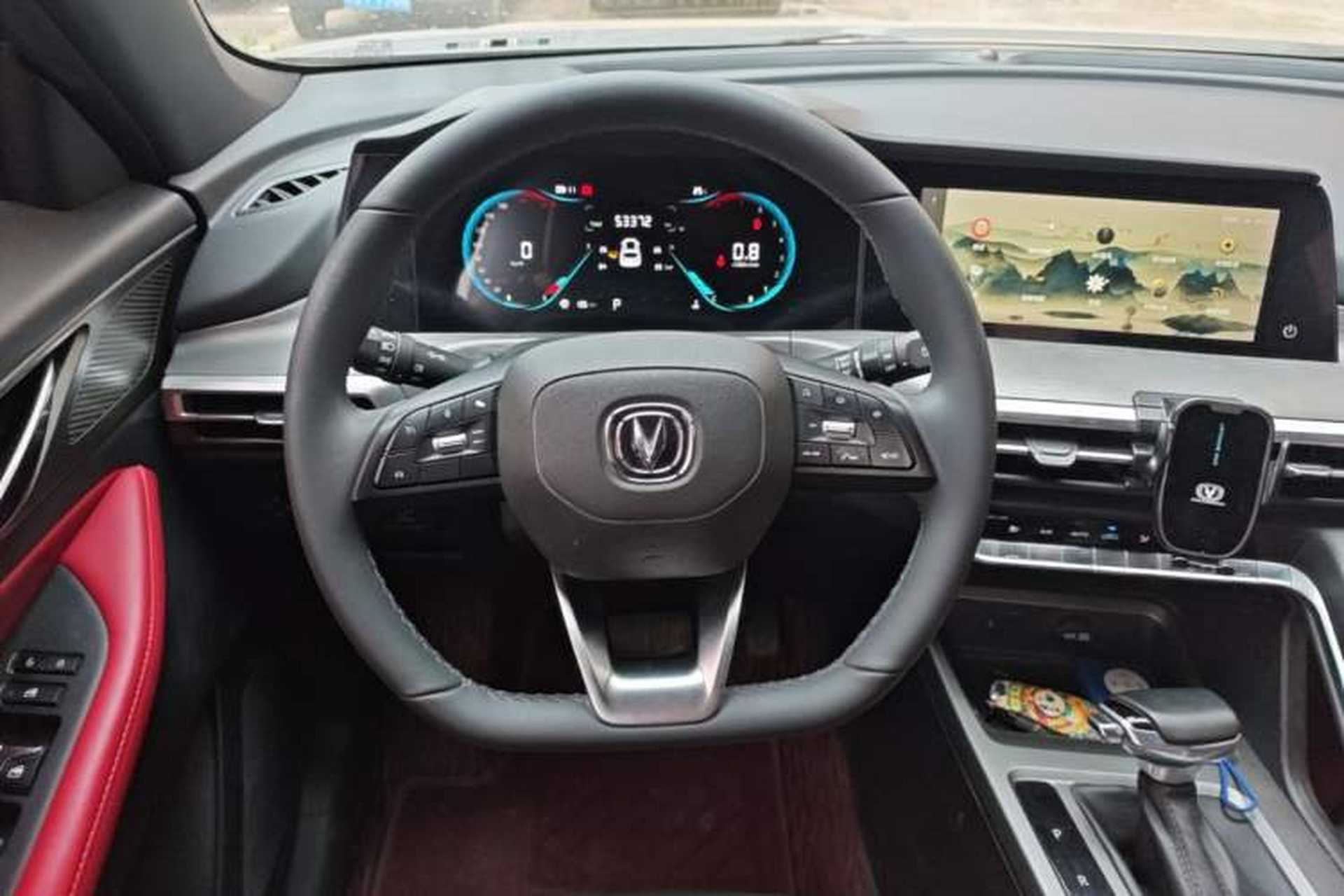 Used CHANGAN CS35PLUS 2021 Blue Whale NE 1.4T DCT Prestige Model Steering Wheel