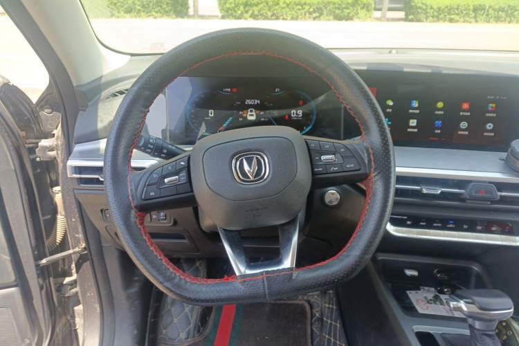 Used CHANGAN CS35PLUS 2021 Blue Whale NE 1.4T DCT Luxury Model Steering Wheel