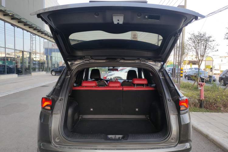 Used CHANGAN CS35PLUS 2021 Blue Whale NE 1.4T DCT Prestige Model Trunk