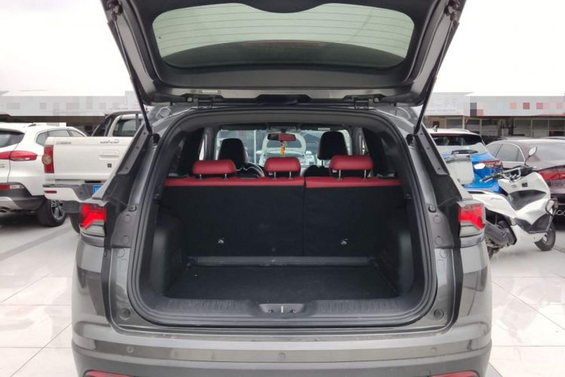 Used CHANGAN CS35PLUS 2021 Revised Version Blue Whale NE 1.4T DCT Luxury Edition Trunk