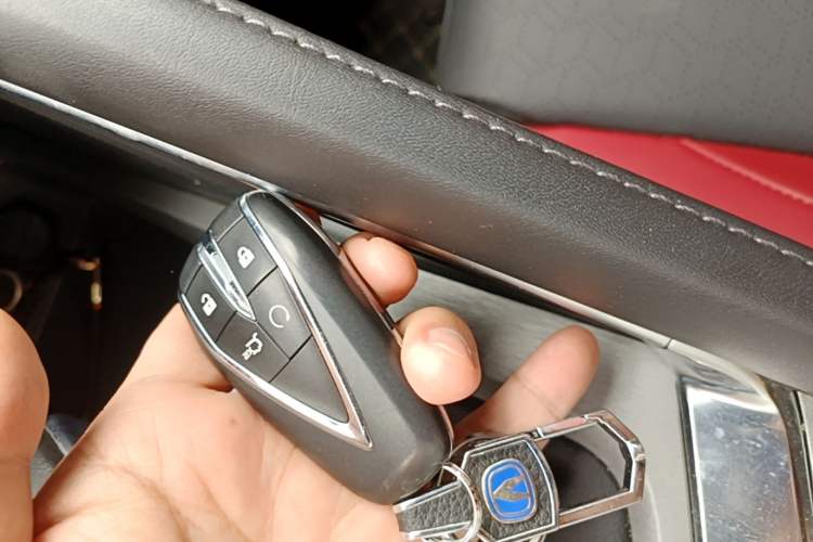 Used CHANGAN CS35PLUS 2021 Revised Version Blue Whale NE 1.4T DCT Luxury Edition Vehicle Key