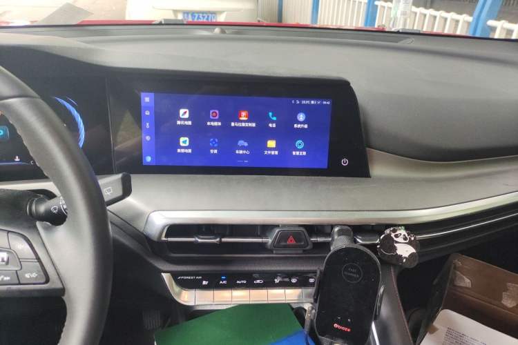 Used CHANGAN CS35PLUS 2021 Blue Whale NE 1.4T DCT Prestige Model Audio And AC Panel