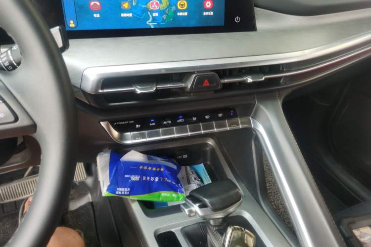Used CHANGAN CS35PLUS 2021 Blue Whale NE 1.4T DCT Prestige Model Audio And AC Panel