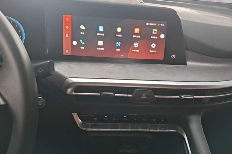 Used CHANGAN CS35PLUS 2021 Blue Whale NE 1.4T DCT Luxury Model Audio And AC Panel