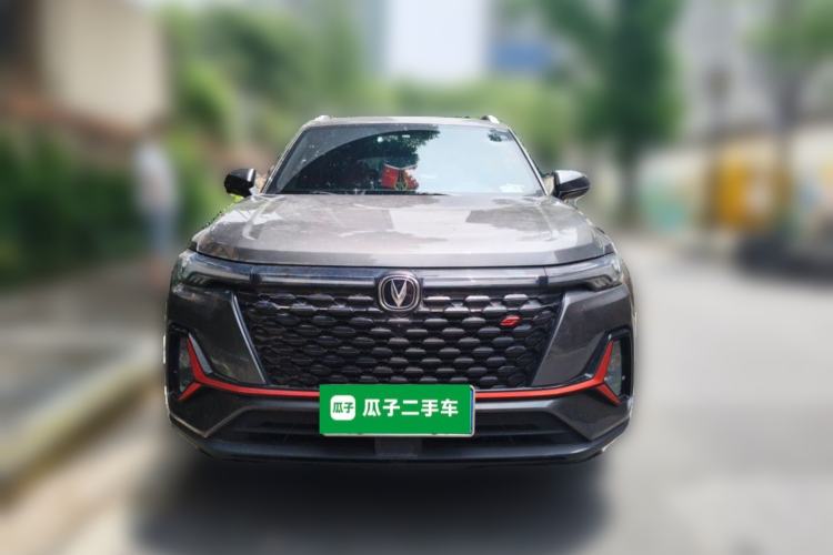 Used CHANGAN CS35PLUS 2021 Revised Version Blue Whale NE 1.4T DCT Luxury Edition Front