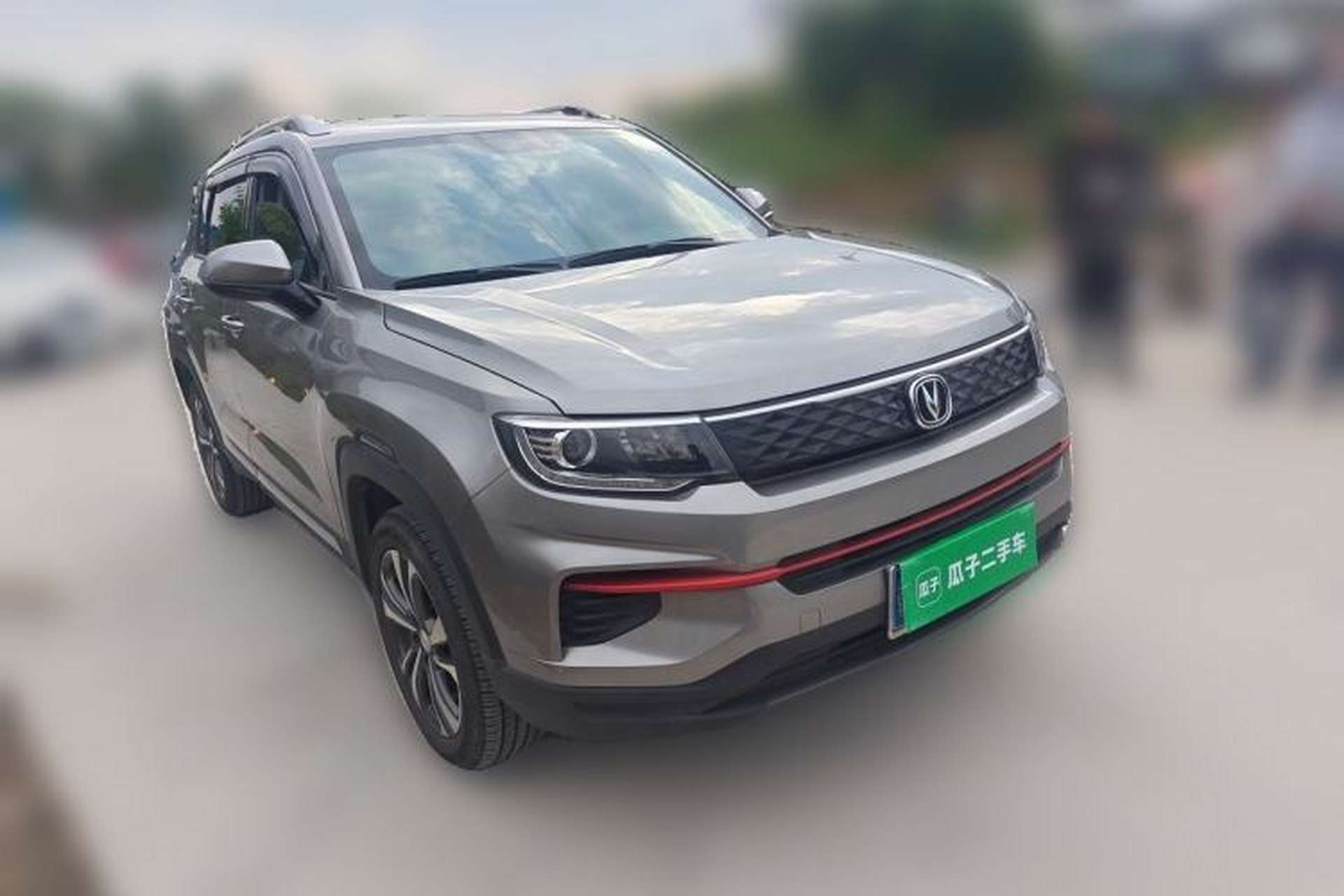 Used CHANGAN CS35PLUS 2021 Honor Million Edition 1.6L Manual Luxury Model Front Right 45 Deg
