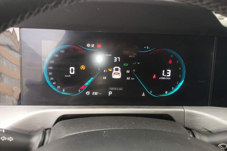 Used CHANGAN CS35PLUS 2021 Revised Version Blue Whale NE 1.4T DCT Luxury Edition Instrument Cluster