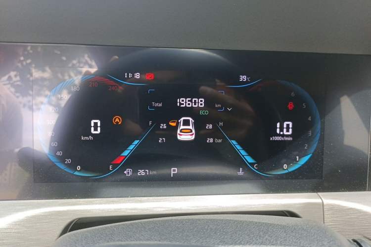 Used CHANGAN CS35PLUS 2021 Revised Version Blue Whale NE 1.4T DCT Luxury Edition Instrument Cluster