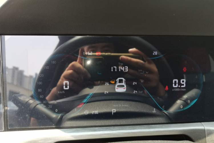 Used CHANGAN CS35PLUS 2021 Blue Whale NE 1.4T DCT Luxury Model Instrument Cluster