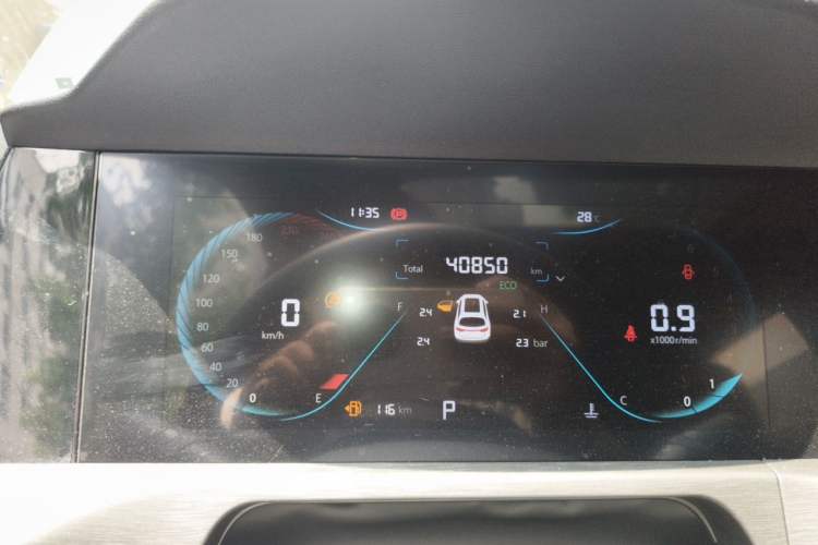 Used CHANGAN CS35PLUS 2021 Revised Version Blue Whale NE 1.4T DCT Luxury Edition Instrument Cluster