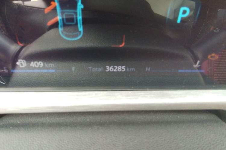 Used CHANGAN CS35PLUS 2021 Blue Whale NE 1.4T DCT Prestige Model Odometer Close Up
