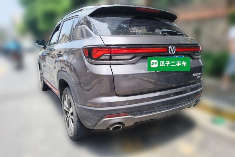 Used CHANGAN CS35PLUS 2021 Revised Version Blue Whale NE 1.4T DCT Luxury Edition Rear Left 45 Deg