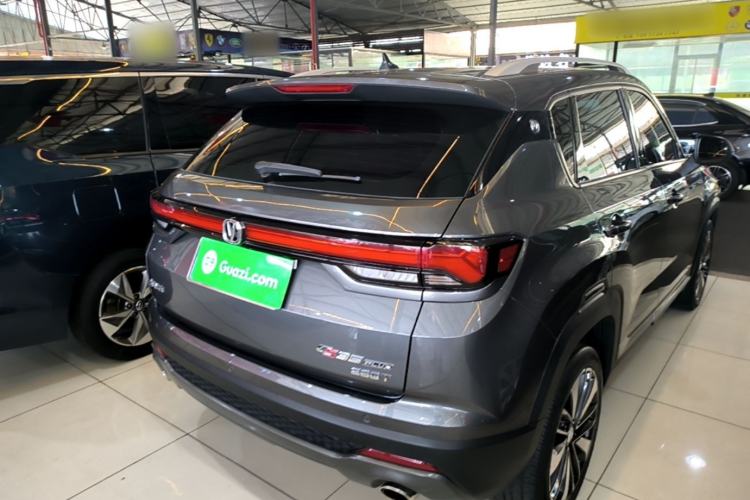 Used CHANGAN CS35PLUS 2021 Blue Whale NE 1.4T DCT Prestige Model Rear Right 45 Deg