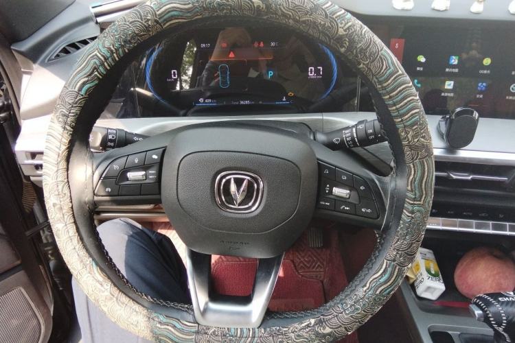 Used CHANGAN CS35PLUS 2021 Blue Whale NE 1.4T DCT Prestige Model Steering Wheel