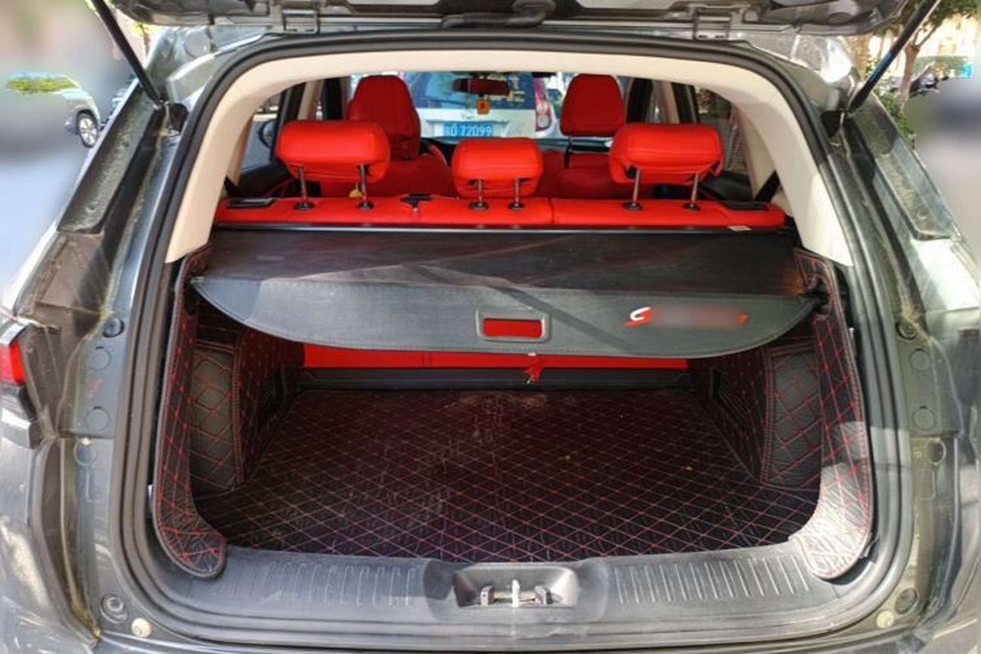 Used CHANGAN CS35PLUS 2021 Revised Version Blue Whale NE 1.4T DCT Luxury Edition Trunk