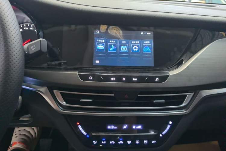 Used CHANGAN CS35PLUS 2021 Honor Million Edition 1.6L Manual Elite Model Audio And AC Panel