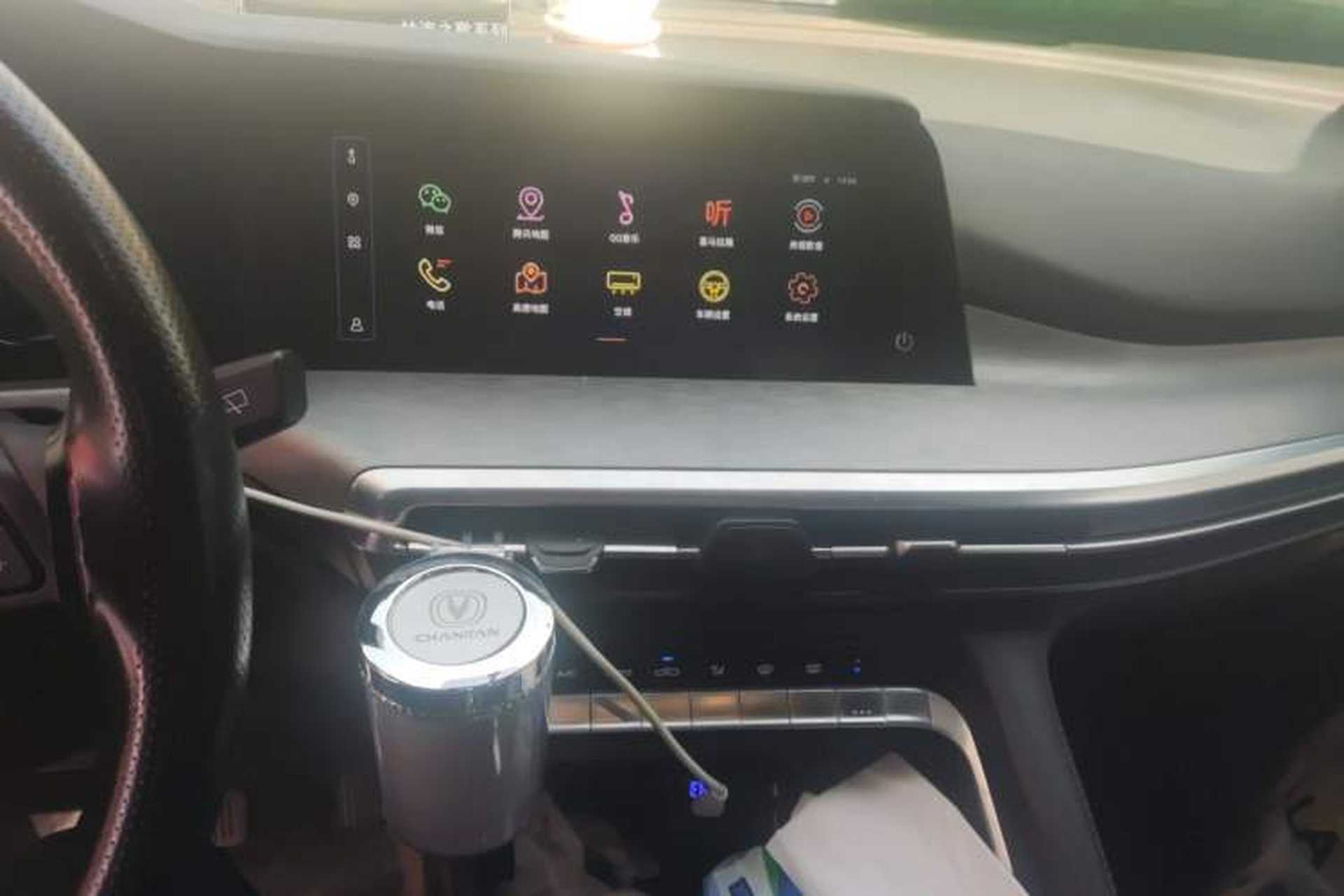 Used CHANGAN CS35PLUS 2021 Revised Version Blue Whale NE 1.4T DCT Luxury Edition Audio And AC Panel