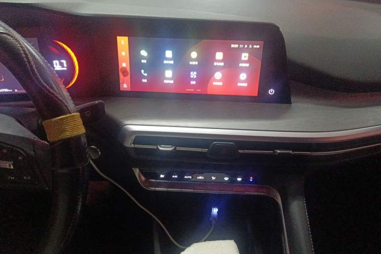 Used CHANGAN CS35PLUS 2021 Revised Version Blue Whale NE 1.4T DCT Prestige Edition Audio And AC Panel
