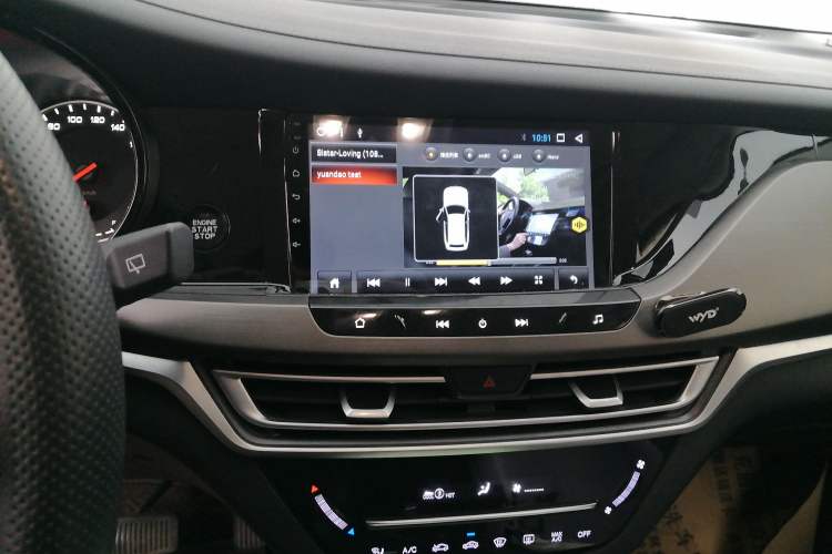 Used CHANGAN CS35PLUS 2021 Honor Million Edition 1.6L CVT Elite Model Audio And AC Panel