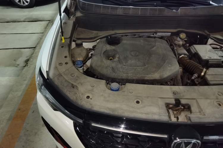 Used CHANGAN CS35PLUS 2021 Blue Whale NE 1.4T DCT Prestige Model Engine Bay Right