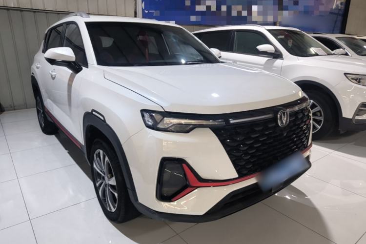 Used CHANGAN CS35PLUS 2021 Revised Version Blue Whale NE 1.4T DCT Luxury Edition Exterior 1