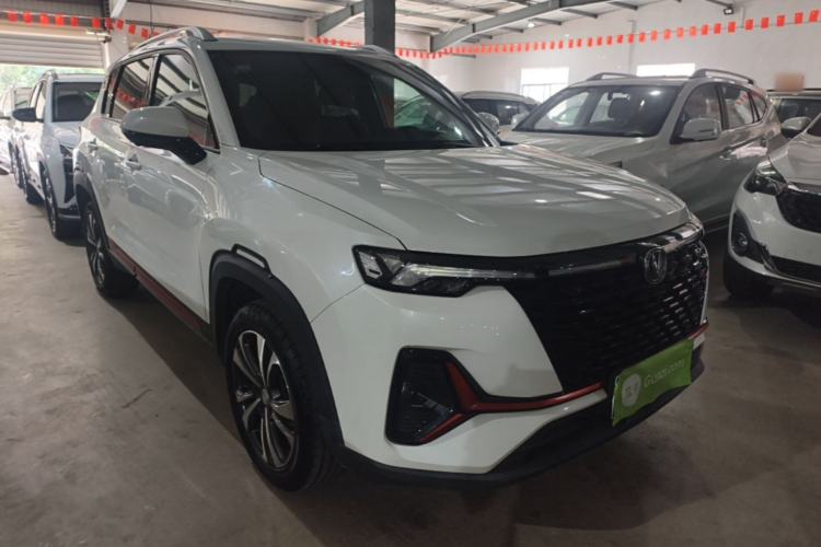 Used CHANGAN CS35PLUS 2021 Revised Version Blue Whale NE 1.4T DCT Luxury Edition Exterior 1