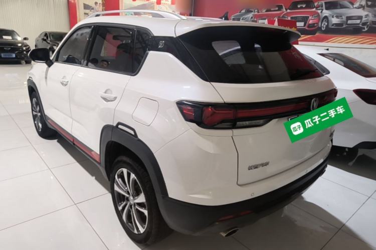 Used CHANGAN CS35PLUS 2021 Revised Version Blue Whale NE 1.4T DCT Luxury Edition Exterior 2