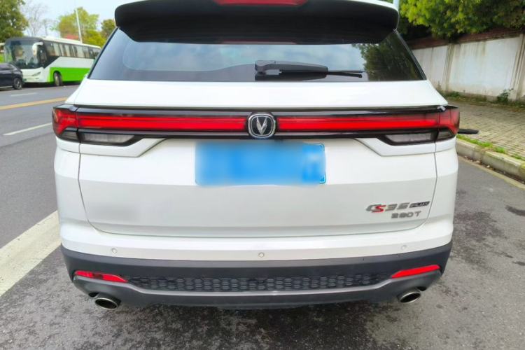 Used CHANGAN CS35PLUS 2021 Revised Version Blue Whale NE 1.4T DCT Luxury Edition Exterior 5