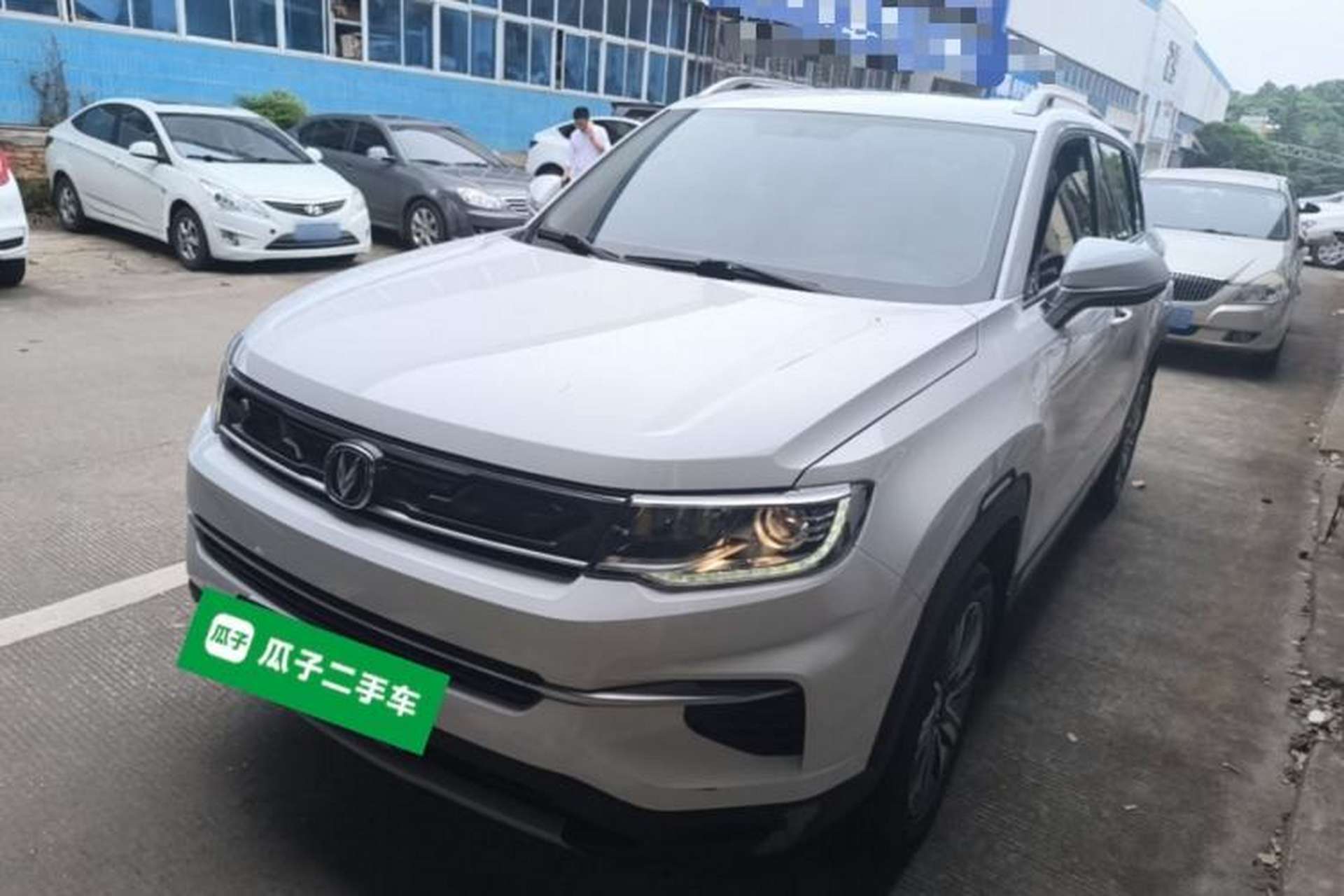 Used CHANGAN CS35PLUS 2021 Honor Million Edition 1.6L Manual Luxury Model Front Left 45 Deg