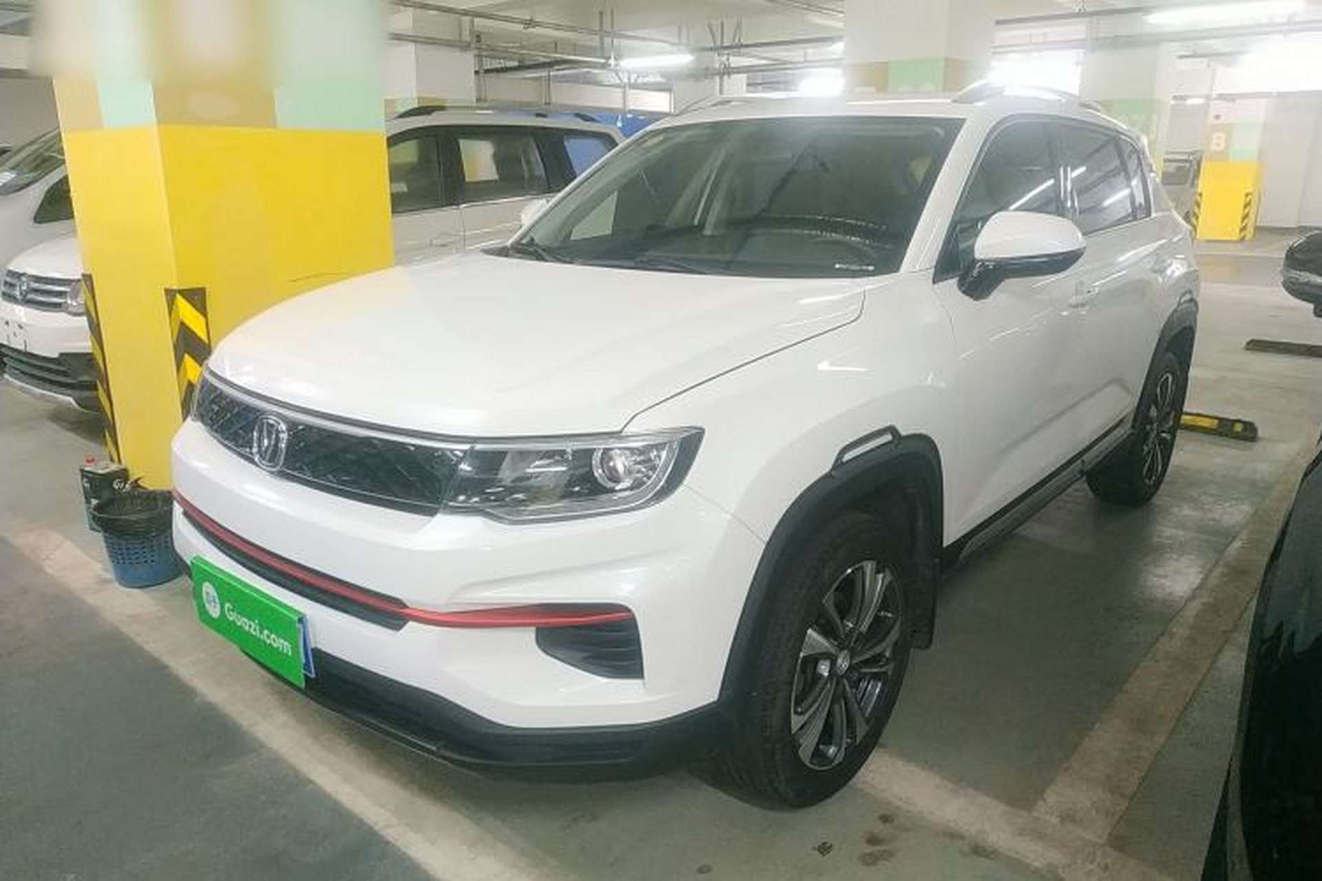 Used CHANGAN CS35PLUS 2021 Honor Million Edition 1.6L Manual Luxury Model Front Left 45 Deg