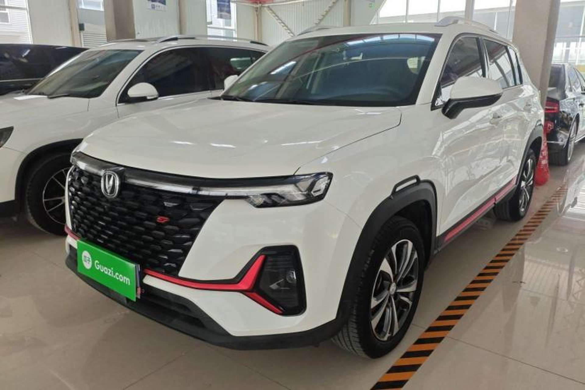 Used CHANGAN CS35PLUS 2021 Revised Version Blue Whale NE 1.4T DCT Luxury Edition Front Left 45 Deg
