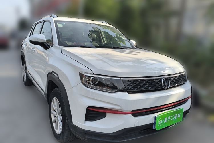 Used CHANGAN CS35PLUS 2021 Honor Million Edition 1.6L CVT Elite Model Front Right 45 Deg