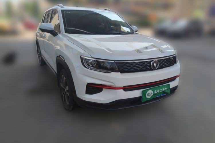 Used CHANGAN CS35PLUS 2021 Honor Million Edition 1.6L CVT Luxury Model Front Right 45 Deg