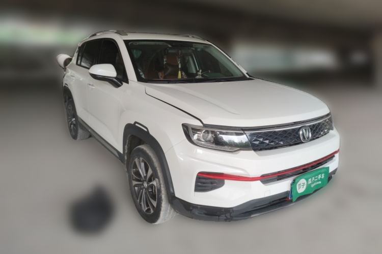 Used CHANGAN CS35PLUS 2021 Honor Million Edition 1.6L Manual Luxury Model Front Right 45 Deg